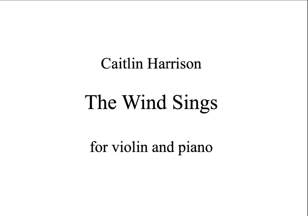 The Wind Sings
